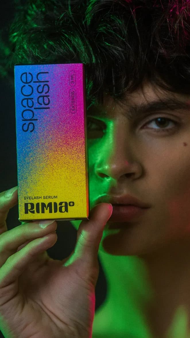 <p>Designing a new cosmetics brand <strong>Rimia</strong></p><p>that blurs the boundaries of conventional beauty.</p>